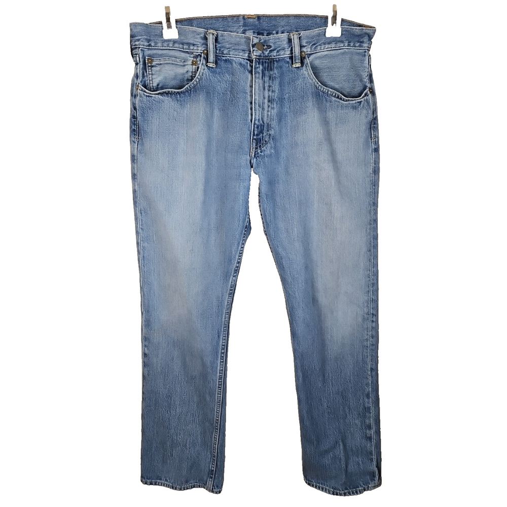 Polo Ralph Lauren Jeans Mens Sz 35x32 Blue Classic 867 Straight Fit Denim Pants